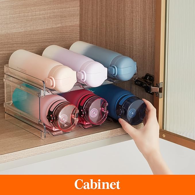 Lifewit 2 Tier Stackable Water Bottle Organizer - Image 5