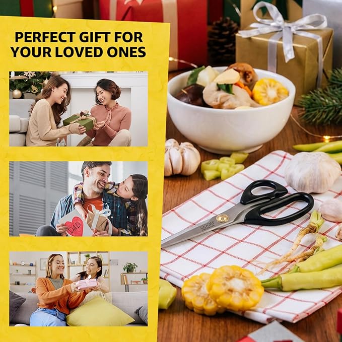 3T Stainless Blade Kitchen Scissors - Image 6