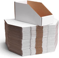 ZBEIVAN Cardboard Storage Bins Boxes 35 Packs 9.4x4x4.5 Inches, Easy Assembly by ZBEIVAN