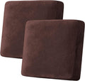 H.VERSAILTEX Velvet Stretch Couch Cushion Cover Plush Cushion Slipcover by HVERSAILTEX