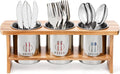 Lyellfe Silverware Holder for Countertop, Stainless Steel Cutlery Utensil by Lyellfe