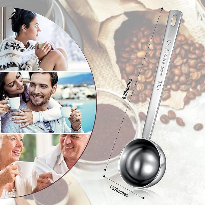 Geiserailie 8 Pcs 2 Tablespoon Scoops - Image 4