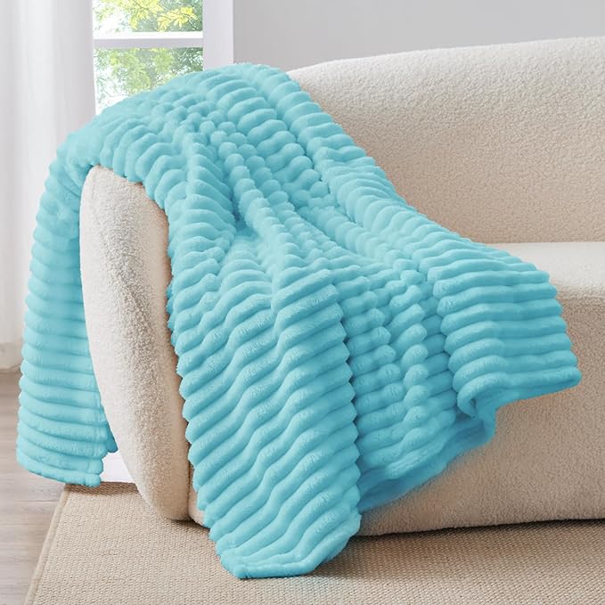 BEDELITE Twin Blanket for Couch & Bed, 300GSM Soft & Warm Fleece Blanket - Image 2