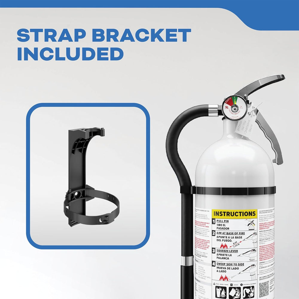Kidde Mariner 210 Fire Extinguisher for Boats, 2-A:10-B:C, MAR210
