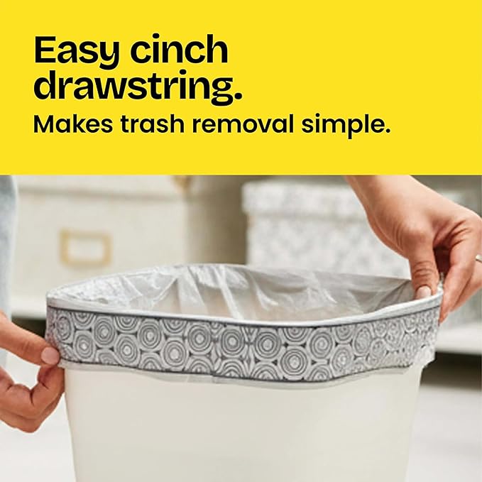 Glad Small Drawstring Trash Bags - Image 6