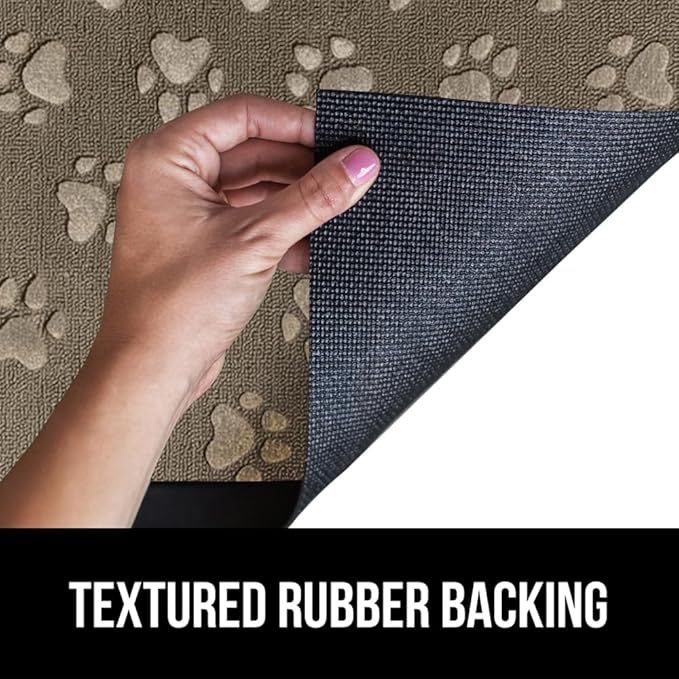 GORILLA GRIP 100% Waterproof All-Season WeatherMAX Doormat, US Designed Natural - Image 5