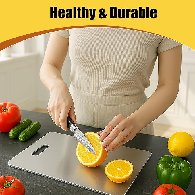 Titanium Cutting Board, 100% Pure Titanium Chopping Board - Image 6