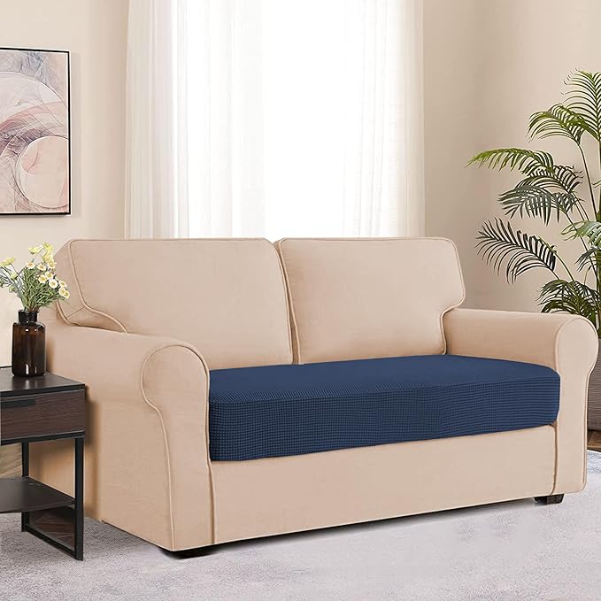 Water Repellent Sofa Seat Cushion Covers Stretch Stylish Furniture Cover - Image 2