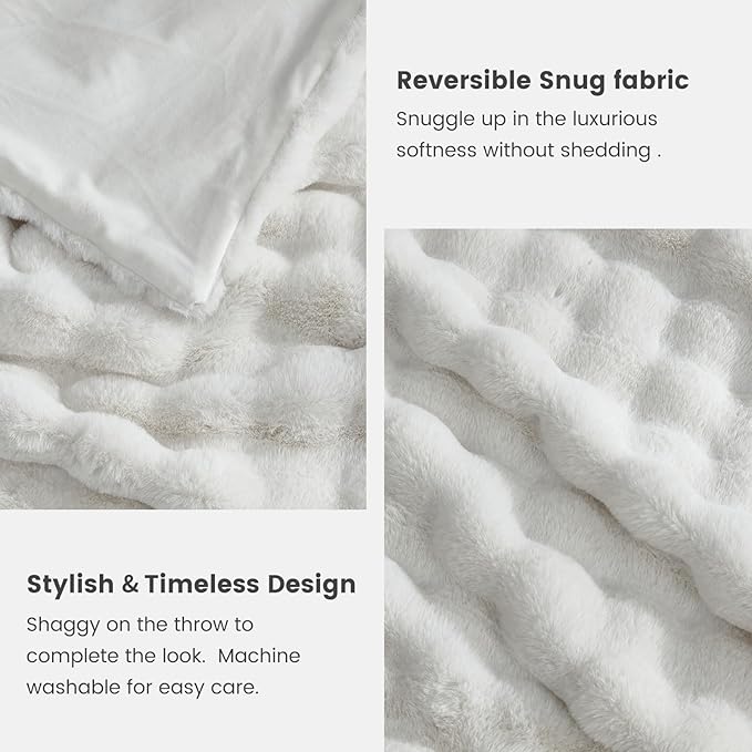 Cozy Bliss Faux Fur Throw Blanket - Image 7