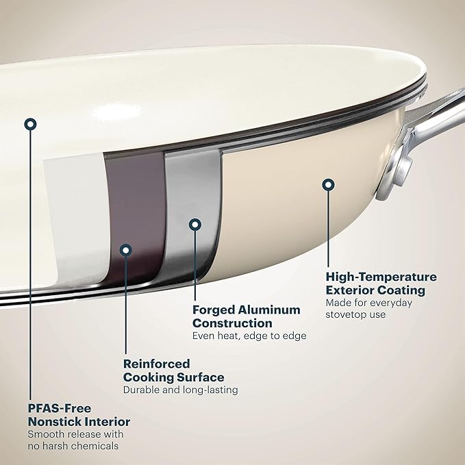 Pyrex 10-Inch Stock Pot Ceramic Cookware - Image 6