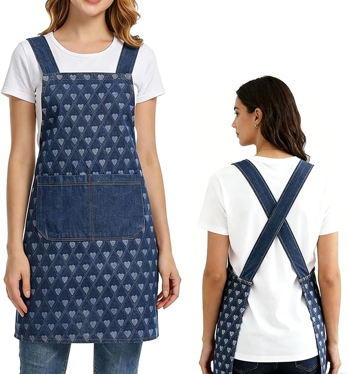 Adult Jour Apron, Lightweight Cotton Apron by Unknown