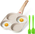 MyLifeUNIT Egg Frying Pan, 4-Cup Egg Pan Nonstick, Fried Egg Pan Skillet by MyLifeUNIT
