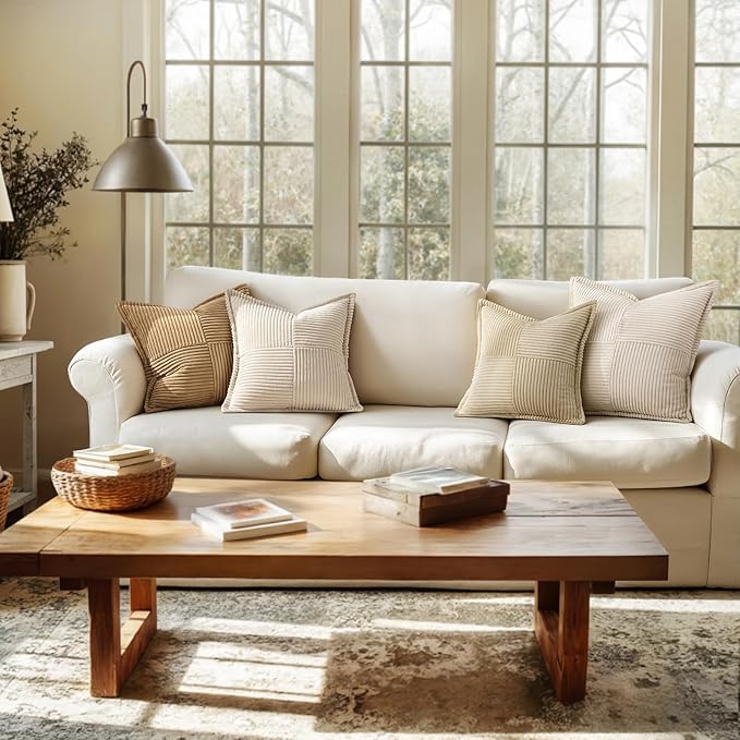 MIULEE Decorative Lumbar Throw Pillow Covers - Image 4