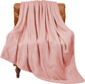 BEDELITE Fleece Blanket Twin Size Pink Throw Blankets by BEDELITE