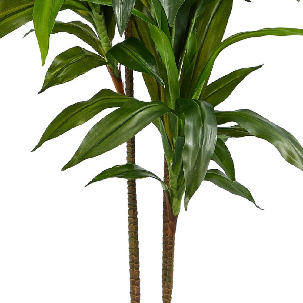 Nearly Natural 48in Artificial Dracaena with Real Touch Leaves and Multi Tona...