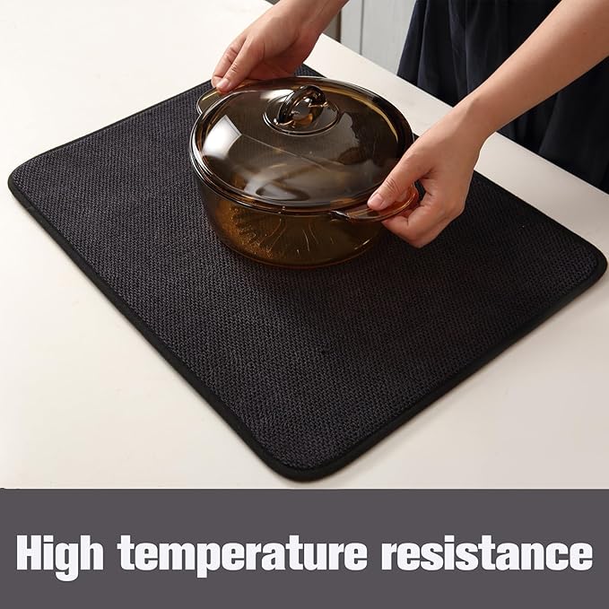 2 Pack Microfiber Dish Drying Mat - Image 6