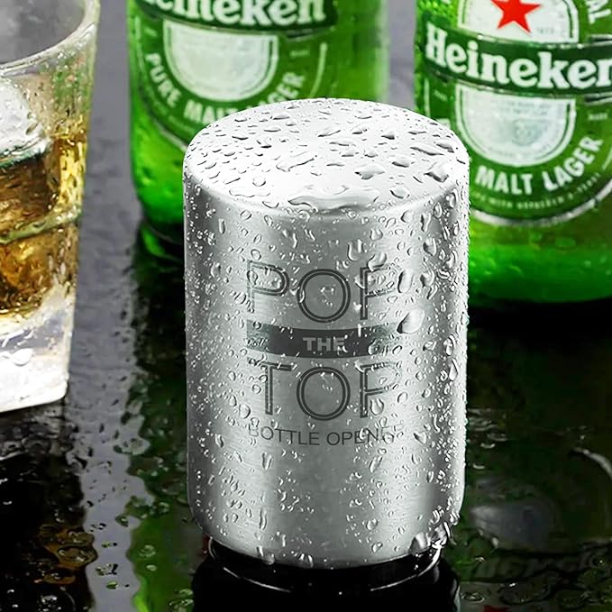 Pop The Top Bottle Opener, Automatic Beer Bottle Opener - Image 8