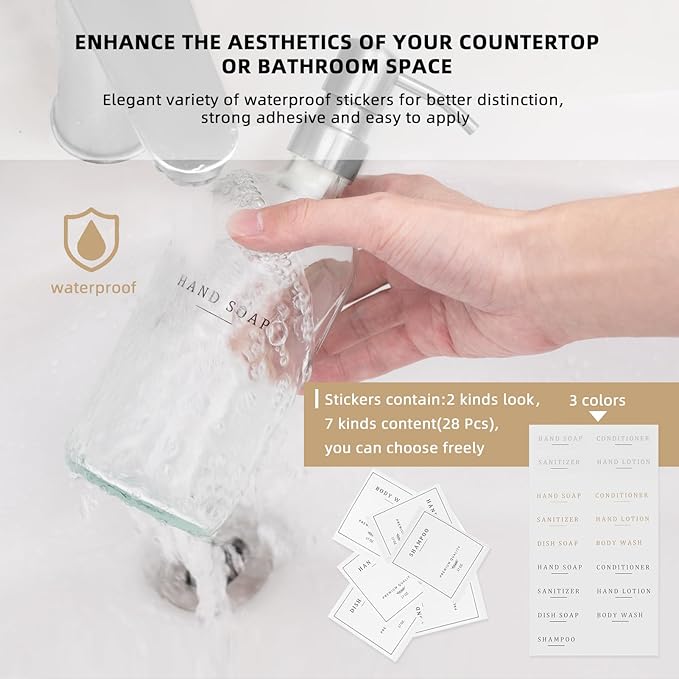 Glass Soap Dispenser - Image 4
