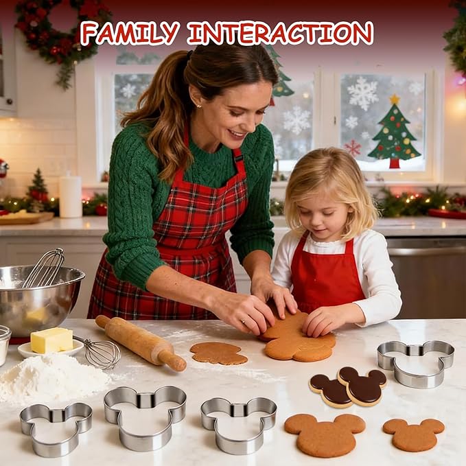Mouse Cookie Cutter Sandwich Cutters - Image 5