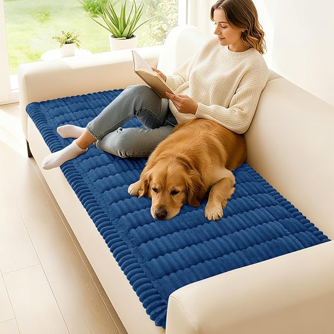 hyha Couch Covers for Dogs Washable, Non Slip Plush Dog Sofa Protectors - Image 2