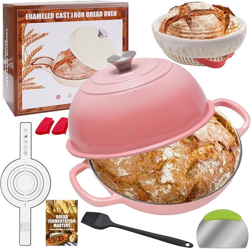 6QT Enameled Cast Iron Dutch Oven by FOEDO