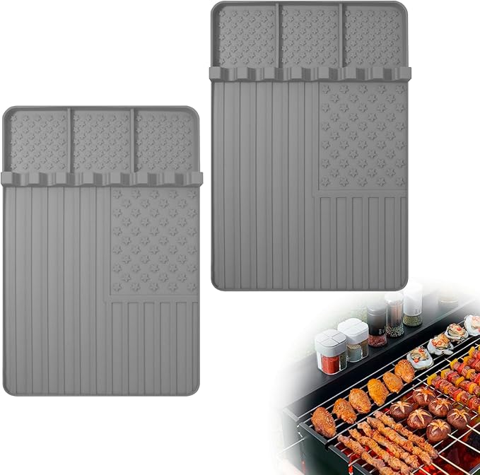 2 PCS Silicone Grill Mat Compatible - Image 9