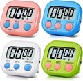 4 Pack Digital Kitchen Timer Magnetic Digital Timer by Unknown