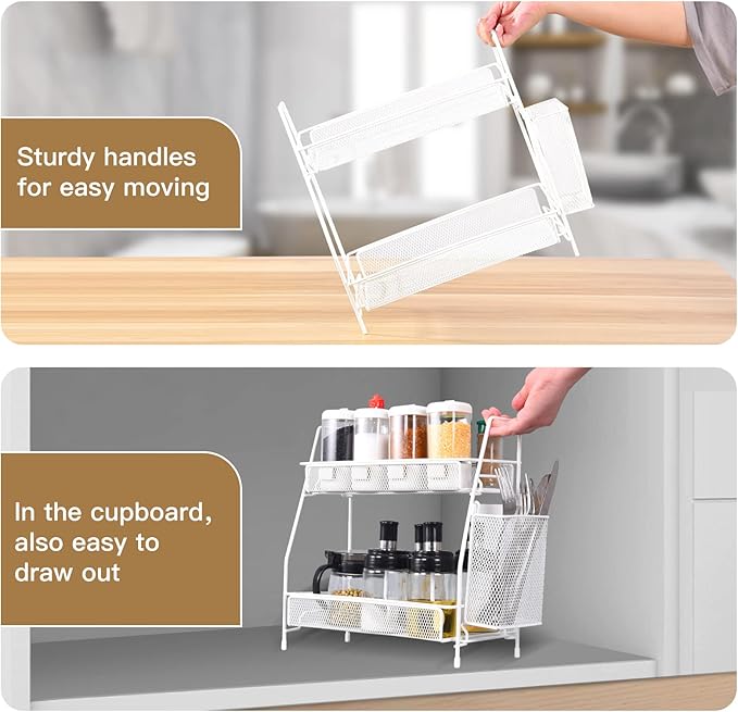 LEMIKKLE Countertop organizer for bathroom counter, bathroom organizers and - Image 7