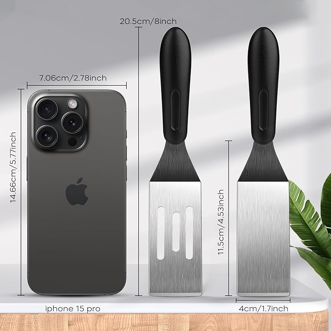 Small Spatula 5 Pieces, Metal Spatulas - Image 4