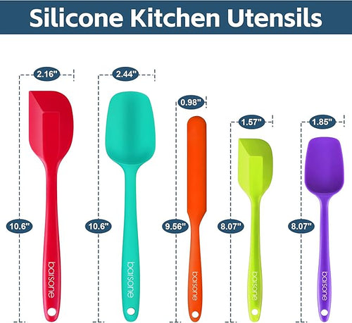 5-Piece Silicone Spatula Set - Image 2