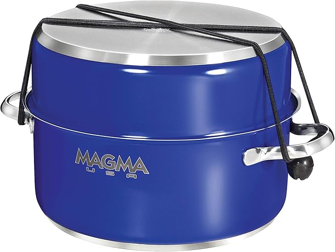 Magma 10 Piece Gourmet Nesting Stainless Steel Cookware Set - Image 3