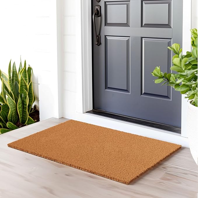 Barnyard Designs Natural Coco Coir Heavy Duty Backing Doormat - Image 5