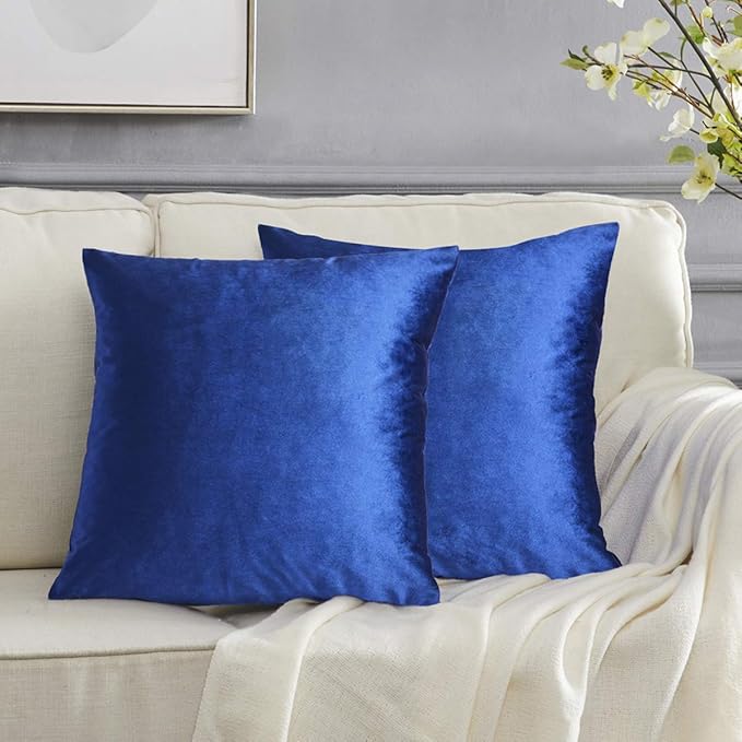 GIGIZAZA Blue Throw Pillow Covers 24x24 - Image 5