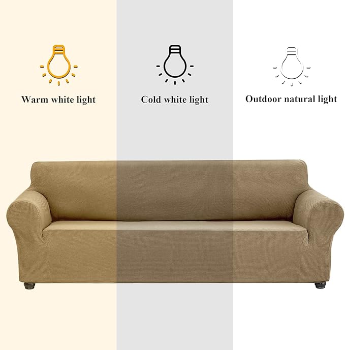 Joccun Stretch Loveseat Couch Cover Slipcover, 1-Piece Sofa Cover - Image 3