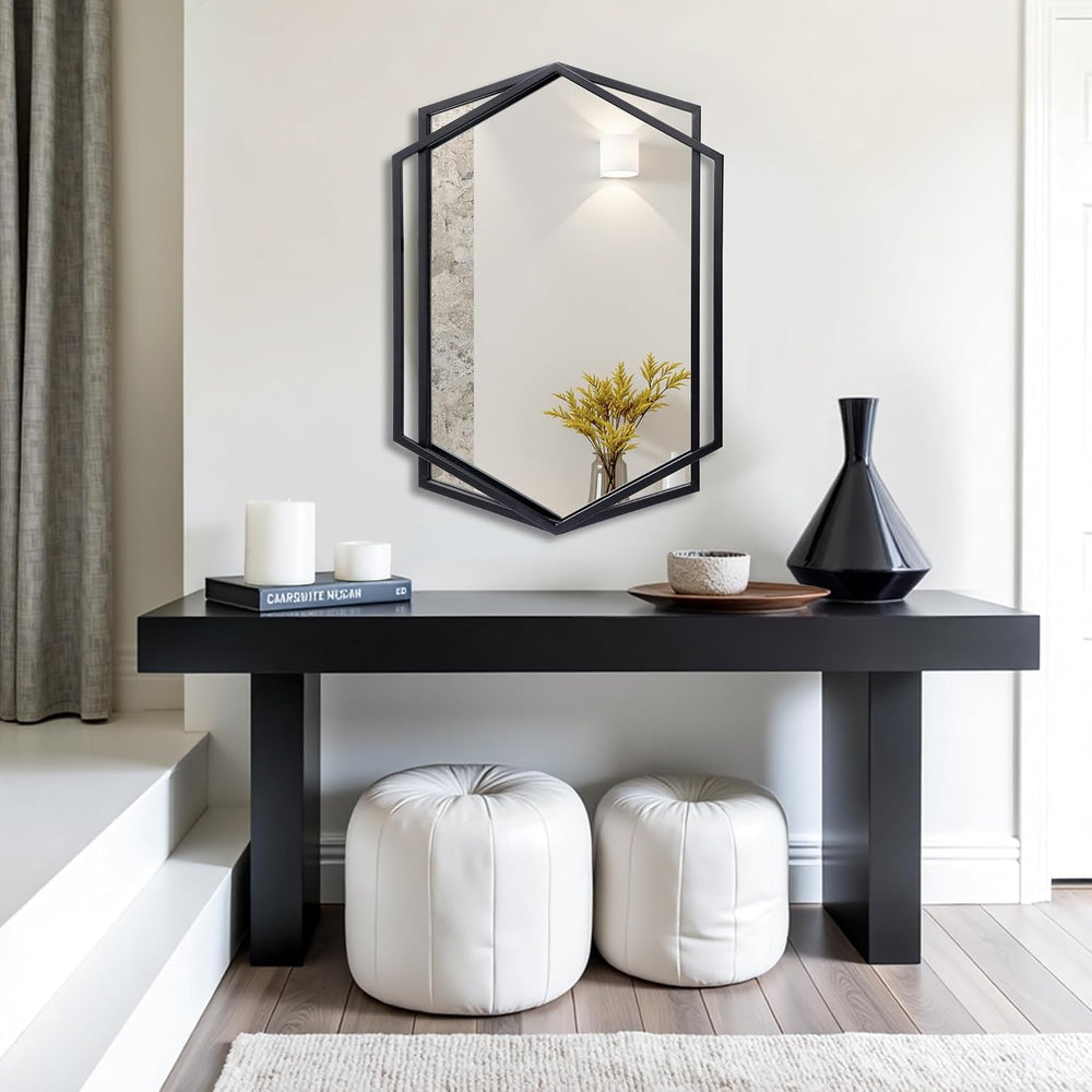 LuxenHome 31.8"X22" Wall Mirror