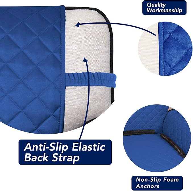 PureFit Reversible Quilted Sofa Cover, Water Resistant Slipcover Furniture - Image 3