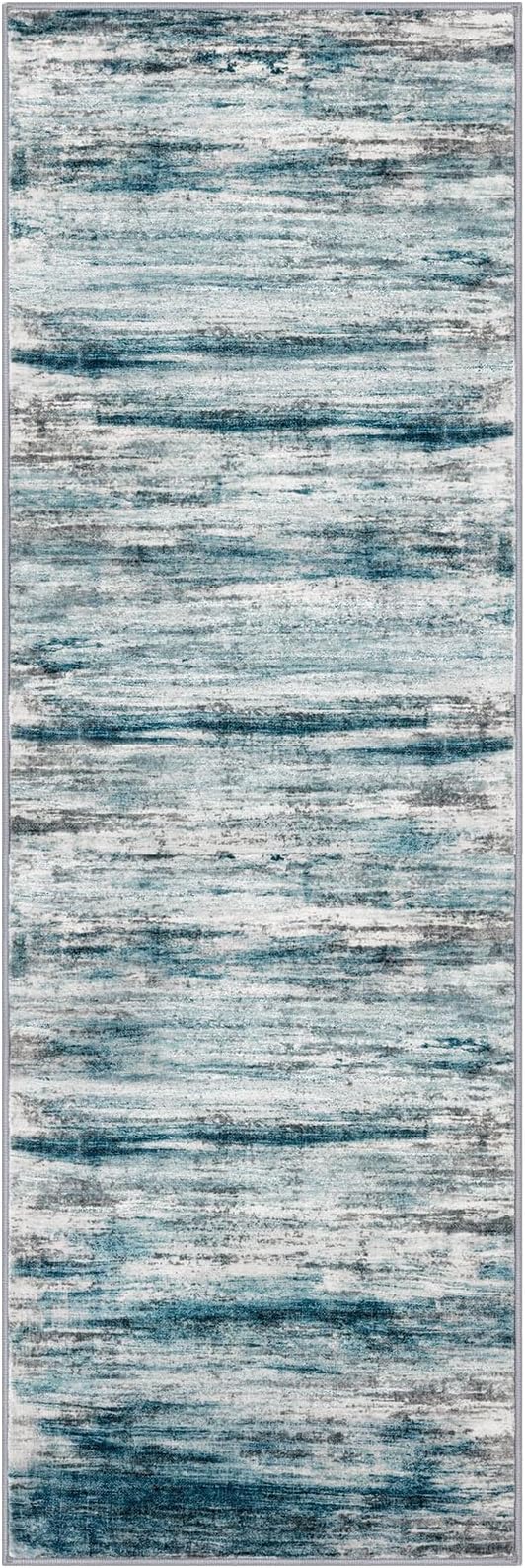 KOZYFLY Modern Abstract Hallway Runner Rug, 2x6 Washable Rug Runner Non-Slip - Image 8