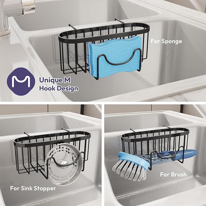 SWTYMIKI Sponge Holder for Kitchen Sink - Image 3