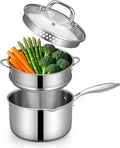 Tri-Ply Stainless Steel Sauce Pan by Fracoda