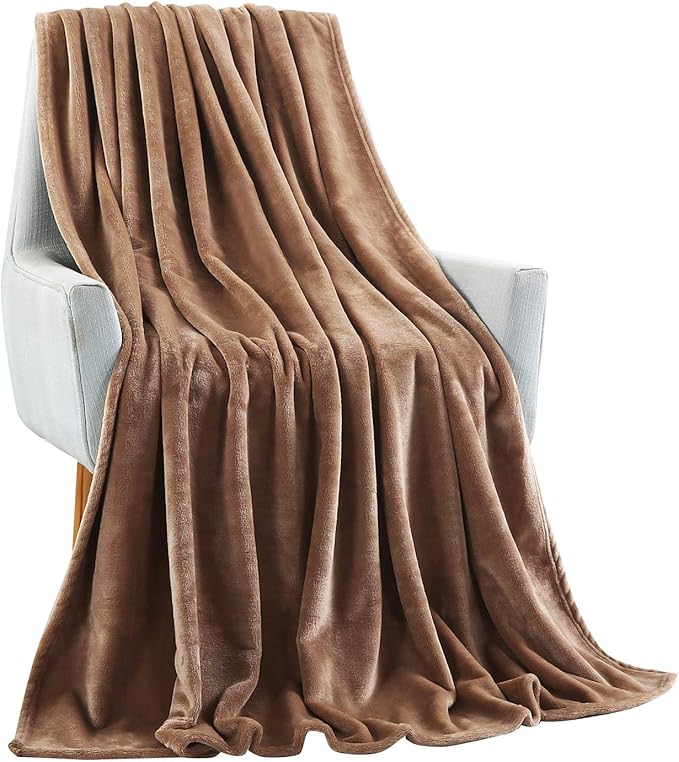 TASTHROW Large Flannel Fleece Throw Blanket, 50×70 Inch - Image 2