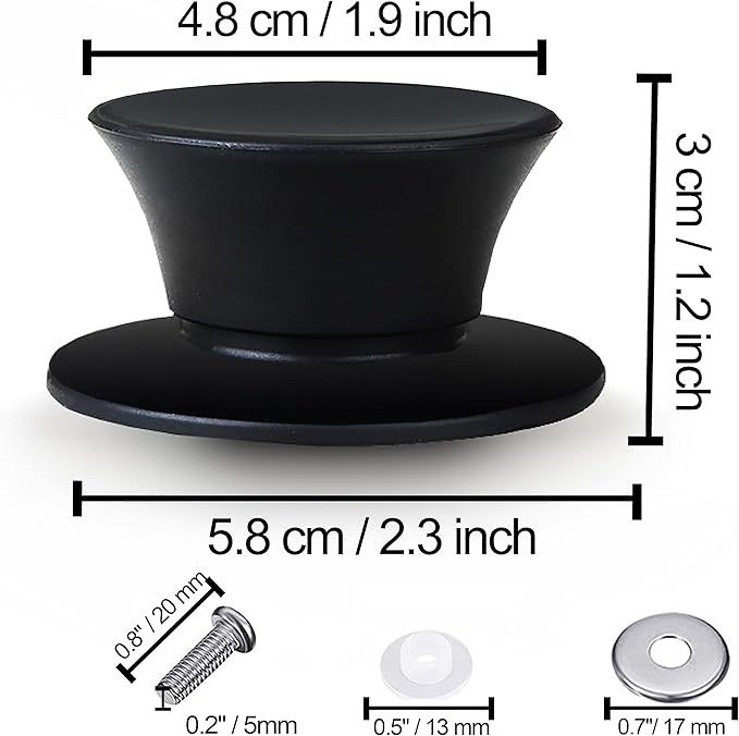 Anaeat Universal Pot Lid Replacement Knobs - Image 6