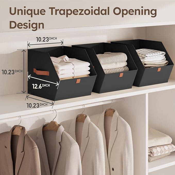 Homsorout Fabric Closet Storage Cubes