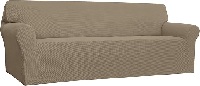 Easy-Going Stretch 4 Seater Sofa Slipcover 1-Piece Sofa Cover Furniture by Easy-Going