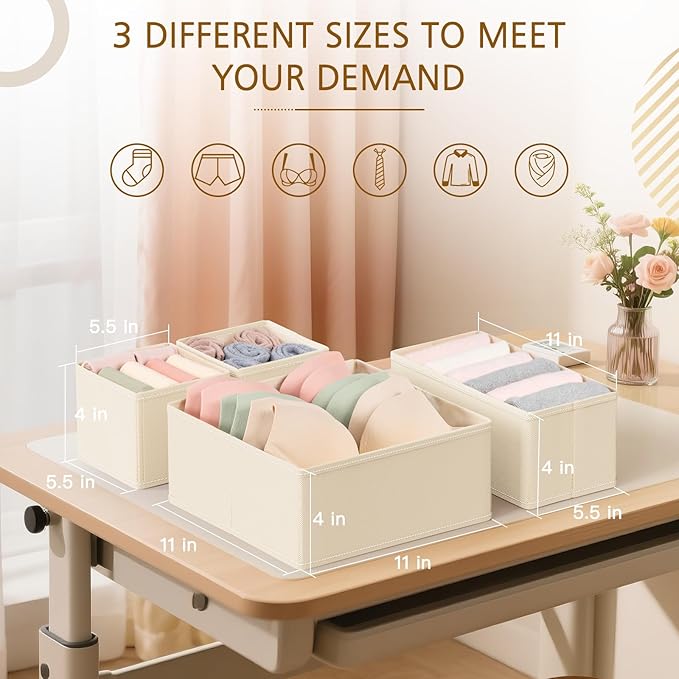 Criusia 15 Pack Drawer Organizer - Image 6
