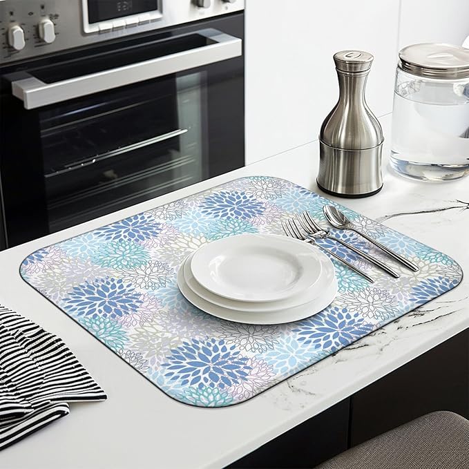 Dish Drying Mat Drainer Pads - Image 6