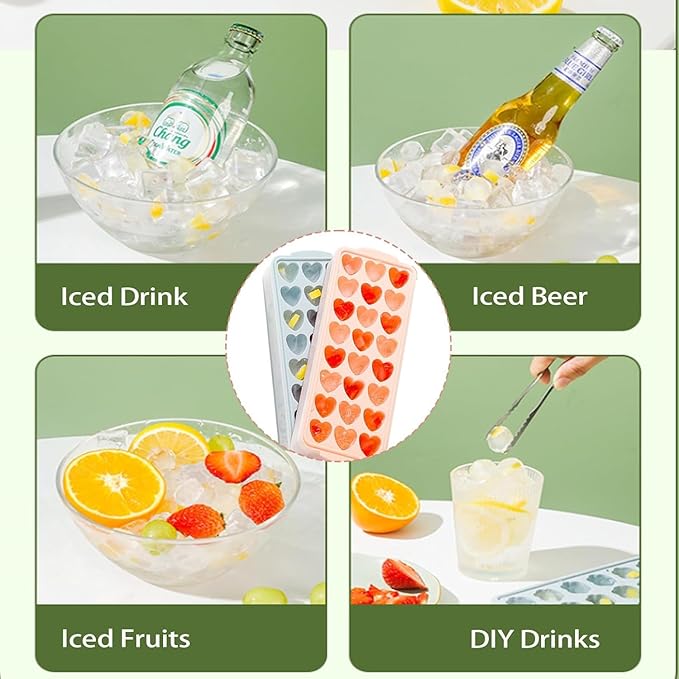 Heart-Shaped Ice Cube Trays - Image 7