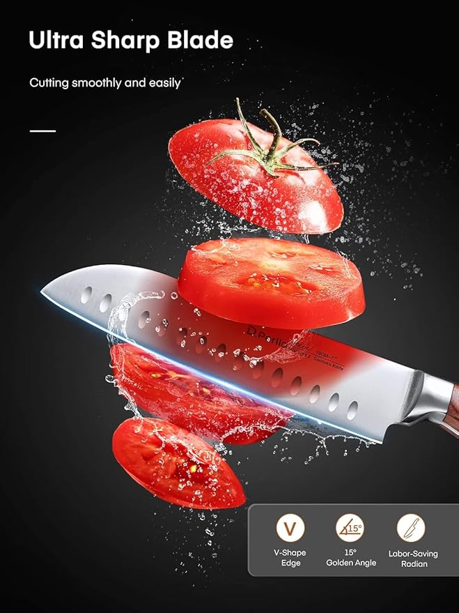 Kitchen Knife Set, Knife Block Set - Image 5