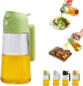 2 In 1 Oil Dispenser And Oil Sprayer, 16 Oz/470 Ml Oil Dispenser by Unknown