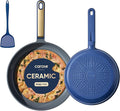 CAROTE 9.5'' and 11'' Nonstick Ceramic Frying Pan Skillet, Non Stick Skillet by CAROTE