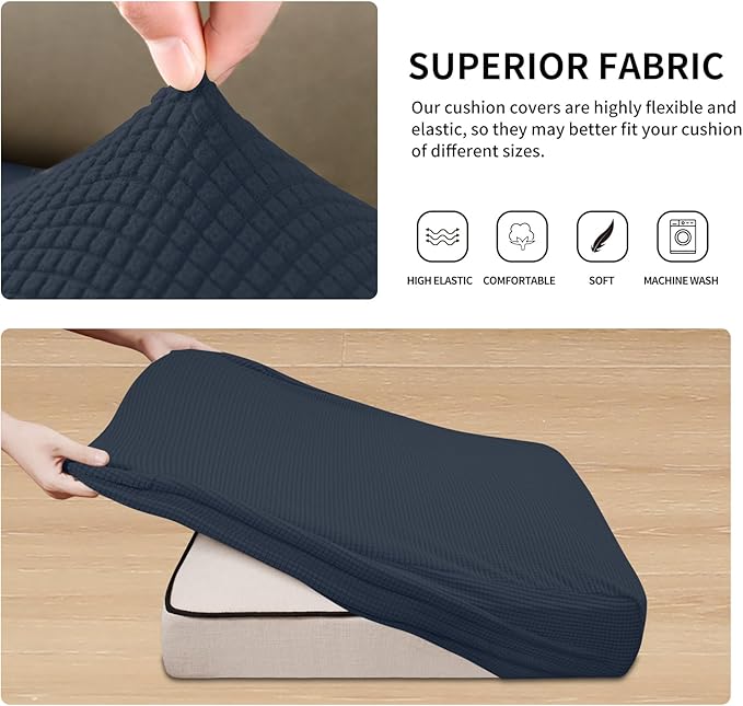 Easy-Going Stretch Individual Chair Couch Cushion Cover Sofa Cushion Furniture - Image 5